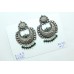Handmade 925 Sterling Silver Earrings green Onyx Stones 1.9 Inch
